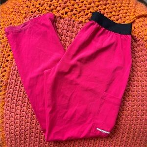 Skechers by Barco red scrub pants